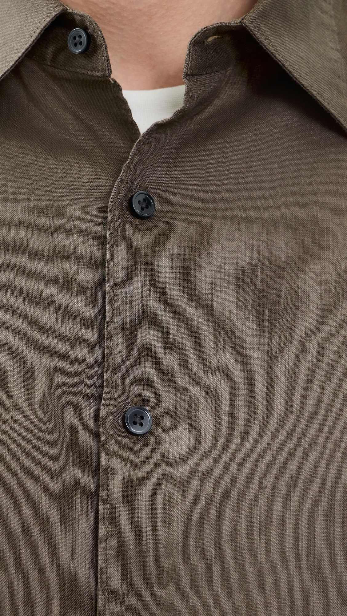 Irving Relaxed Linen Shirt Morel