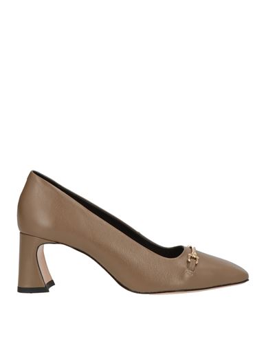 ) Woman Pumps Brown Size 6 Leather