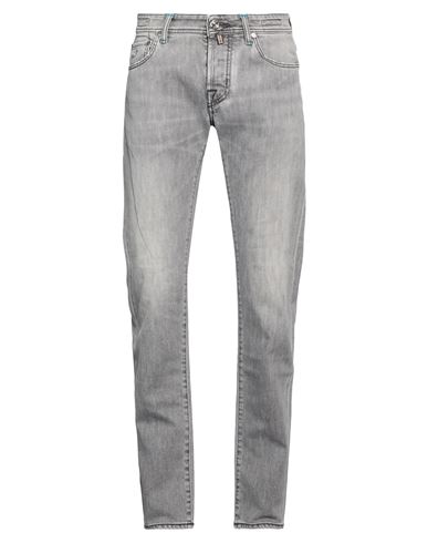 Jacob Cohёn Man Jeans Grey Size 30 Cotton, Polyester