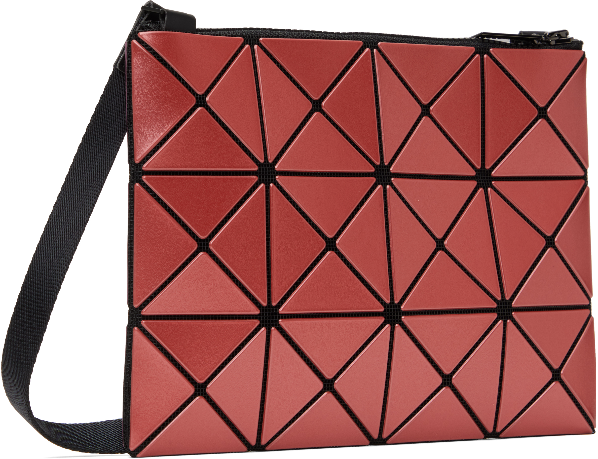 Pink & Red Lucent W Color Bag