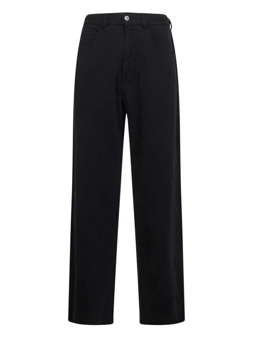Cotton trousers - Black