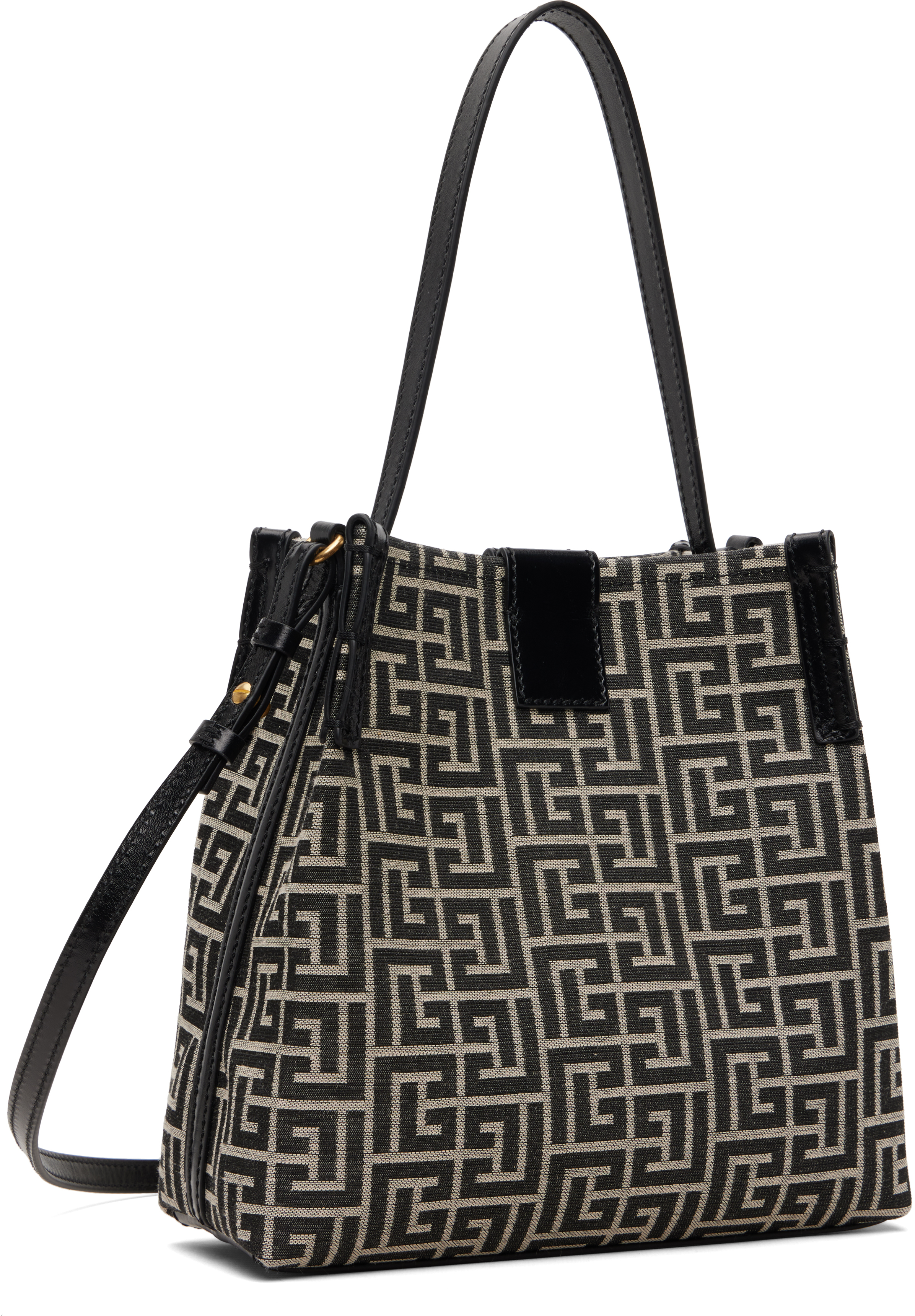 Black & Off-White Release Bucket Bag