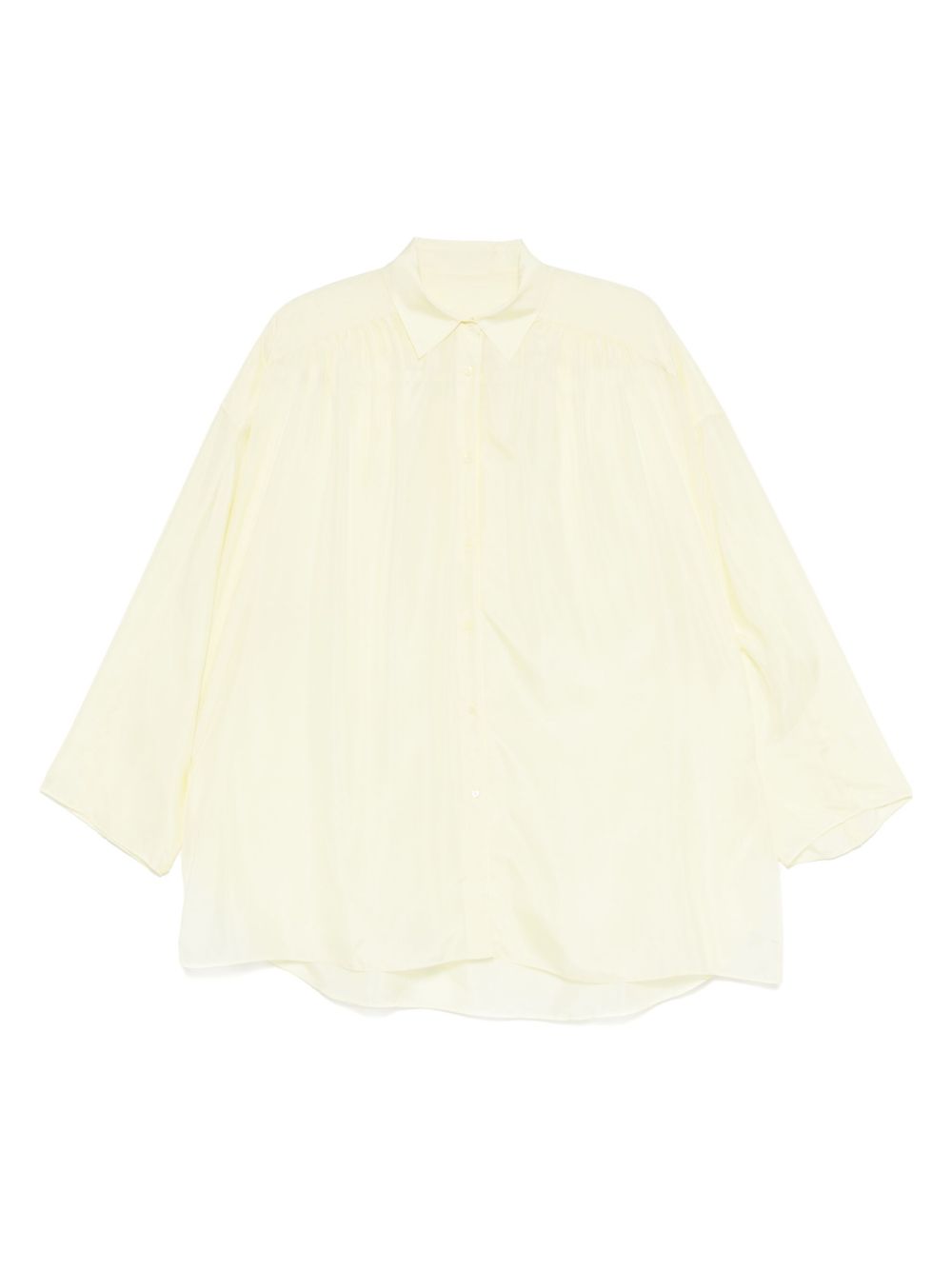 Silk shirt - Yellow