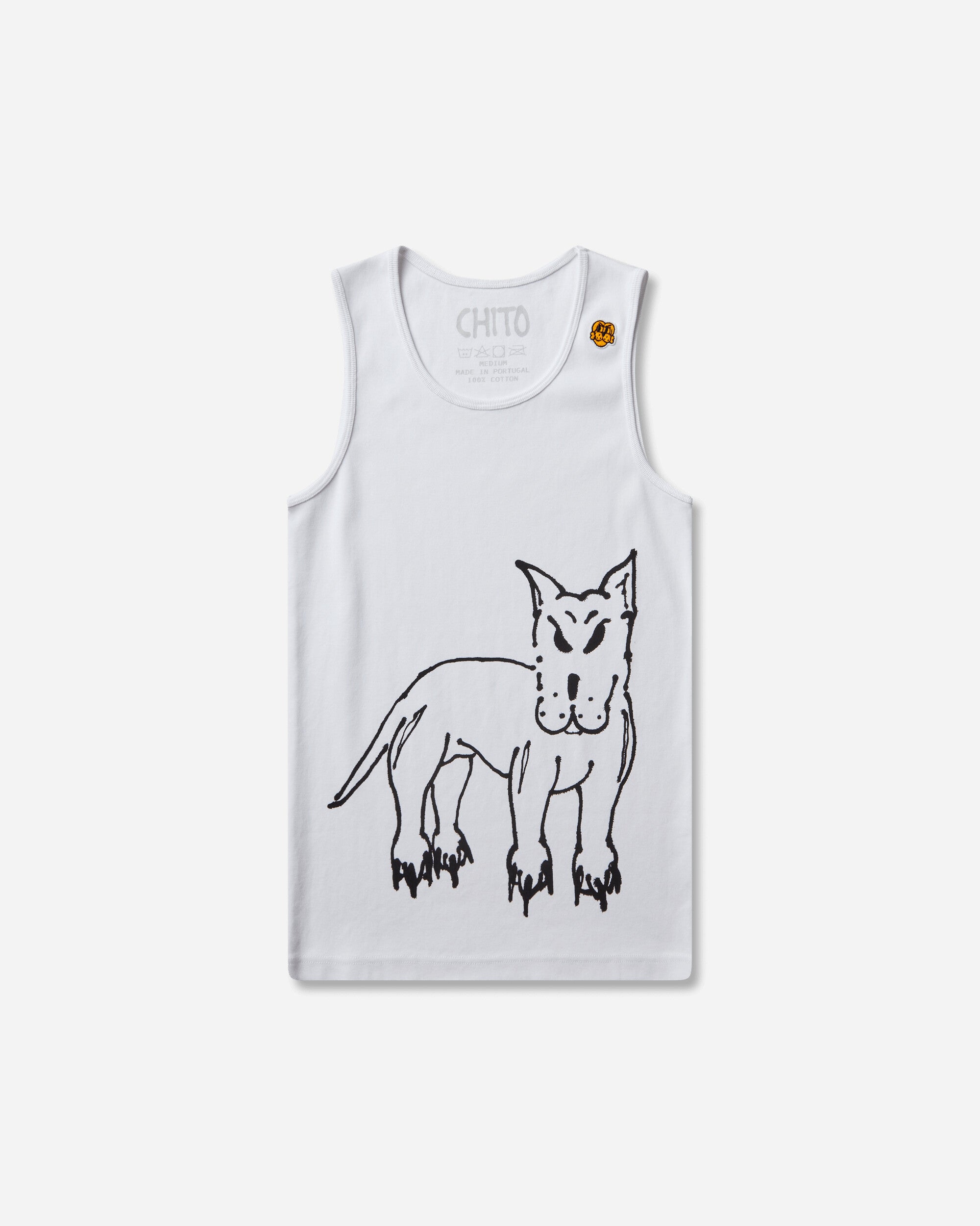 Men s Guard Tank Top White