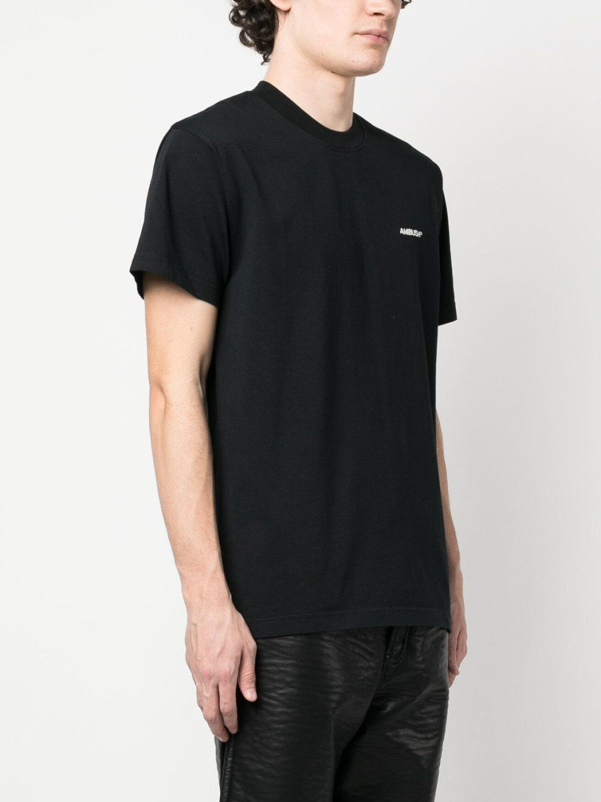 Logo Detailed Pack Of Three Crewneck T-shirt