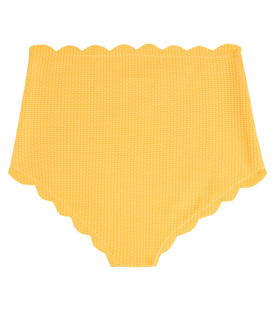 Marysia Bumby Palm Springs scalloped bikini bottoms