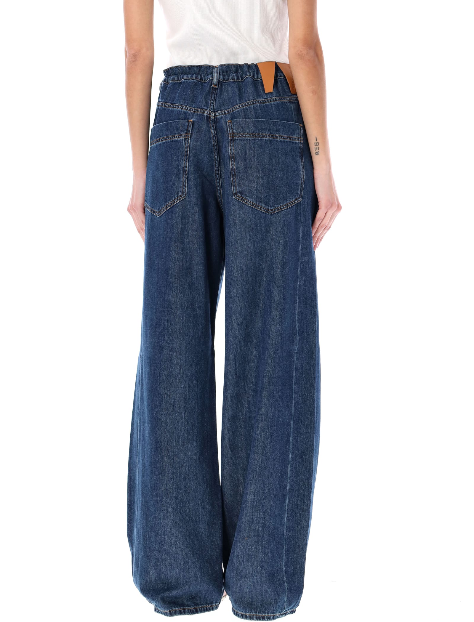 Iris Paper Bag Denim
