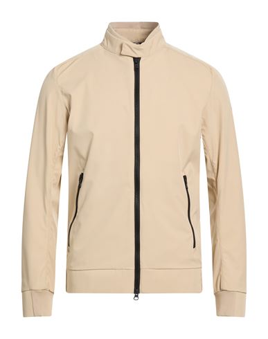 Man Jacket Sand Size 40 Polyester, Elastane