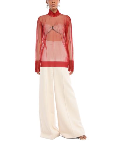 Woman Turtleneck Red