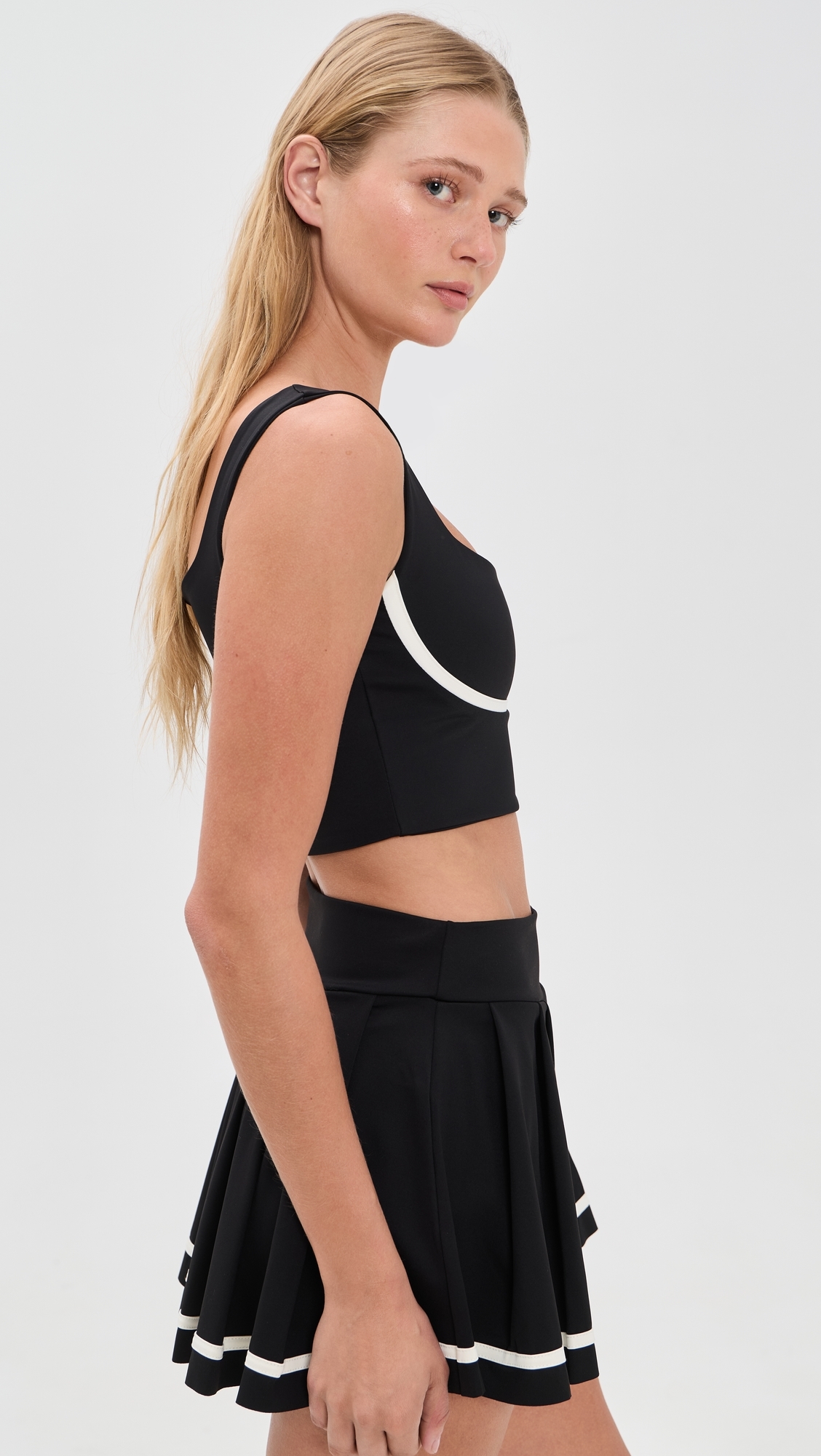 Blair Top Black / Chantilly