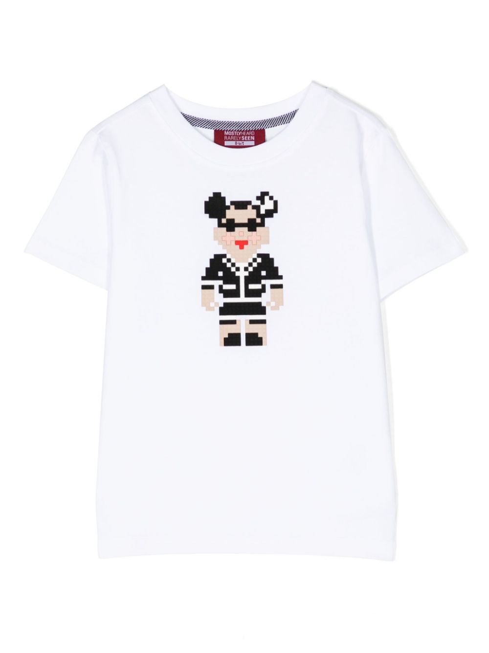 Mini Double C Bear T-shirt - White