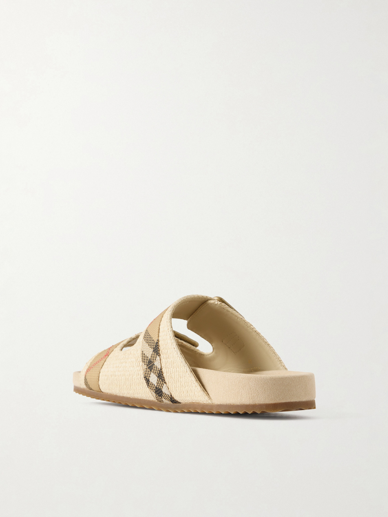 Urchin Woven Raffia Sandals - Neutrals