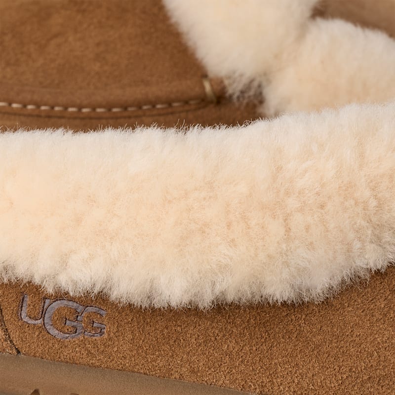 ® Women's Ansley Mule Sheepskin in Chestnut