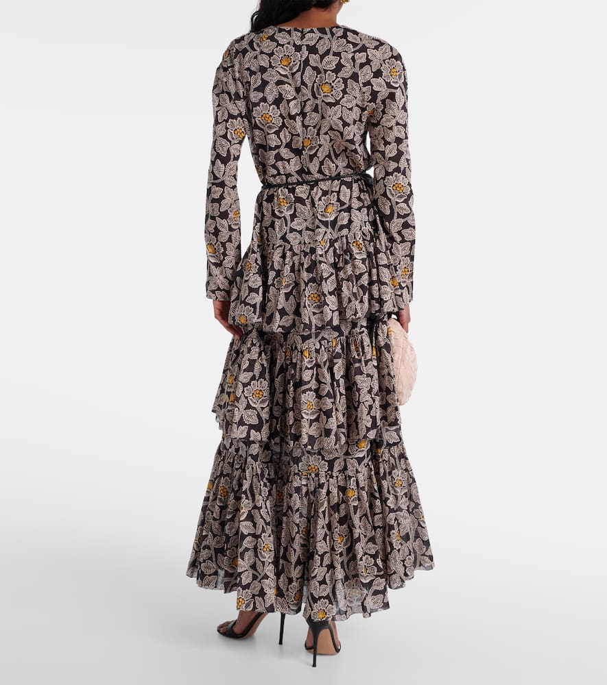 Zimmermann Ottie floral cotton midi dress