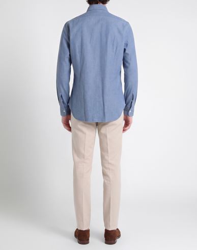 Man Shirt Slate blue Size 15 ¾ Cotton
