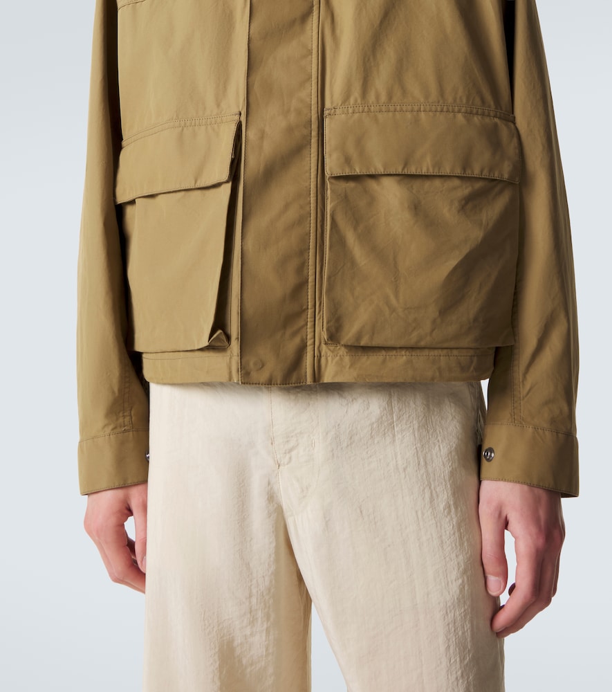 Cotton raincoat