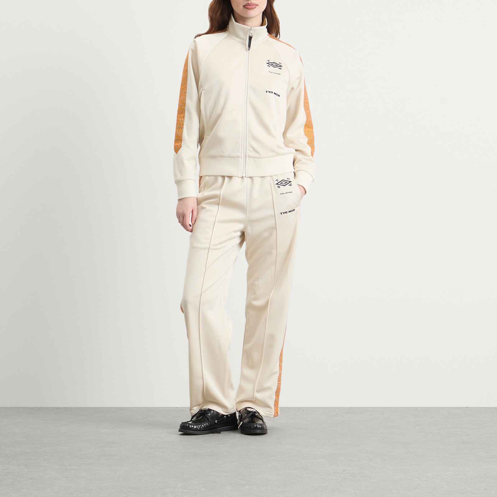 Women's TOGA x Umbro Track Jacket in Off White