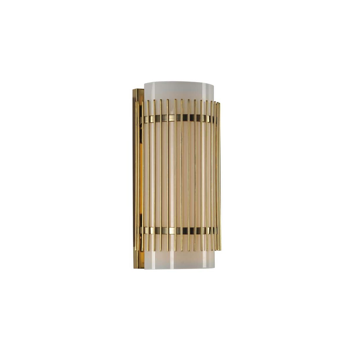 Edgewater 10" Bathroom Vanity Light in Vintage Bra
