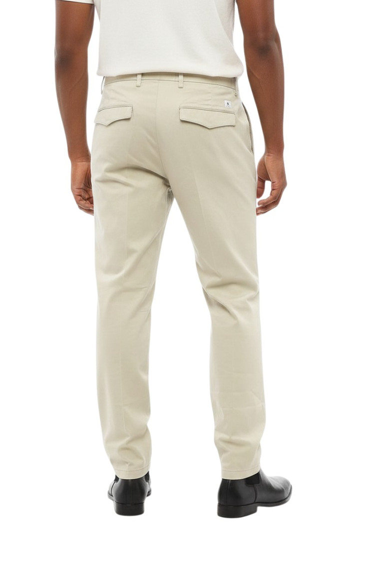 Off White Slim Trousers