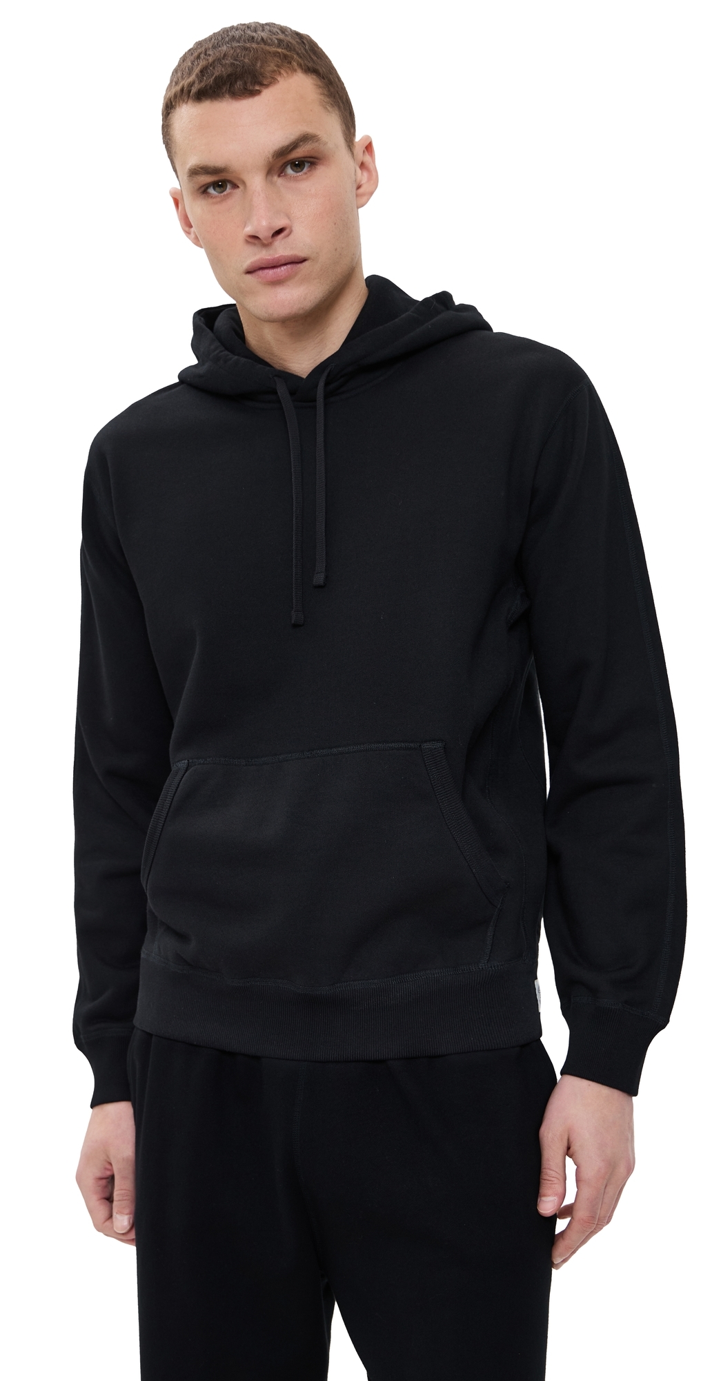 Reigning Champ Mid-Weight Terry Standard Hoodie Black