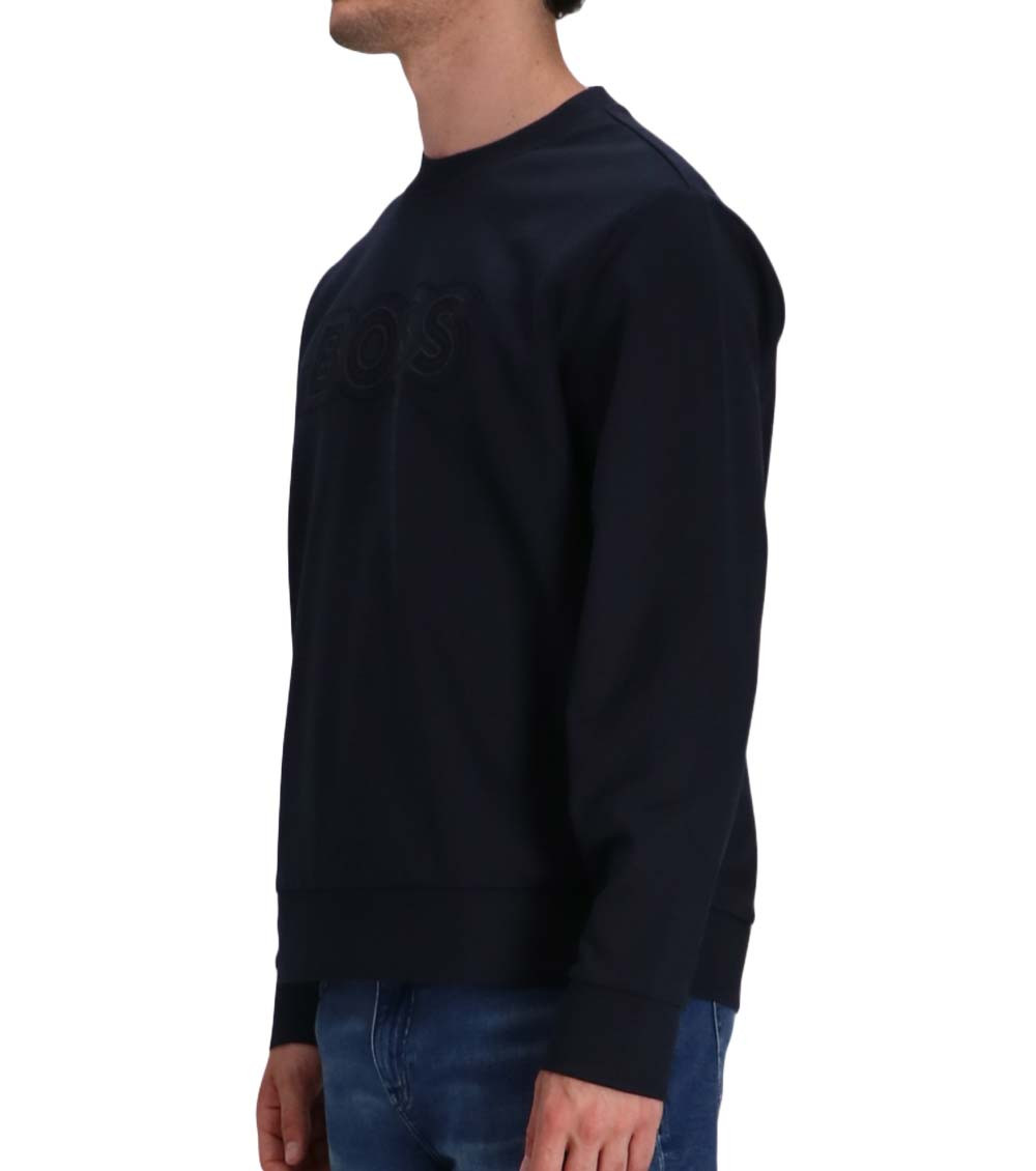 Logo Detail Cotton Sweatshirt