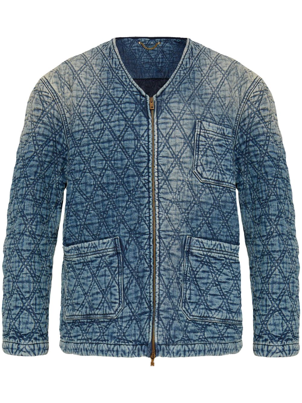 Quilted jacket - Blue