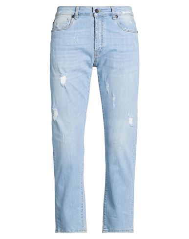 Man Jeans Blue Size 29 Cotton, Elastane