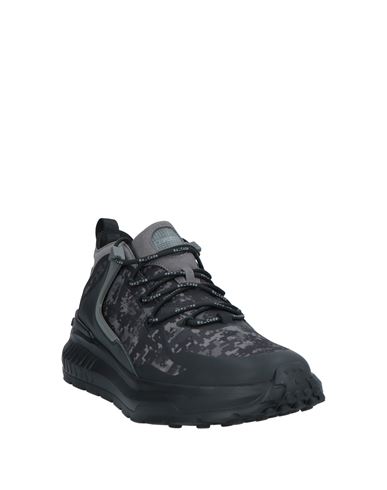 Tod's No_code Man Sneakers Black Size 12 Leather, Textile fibers