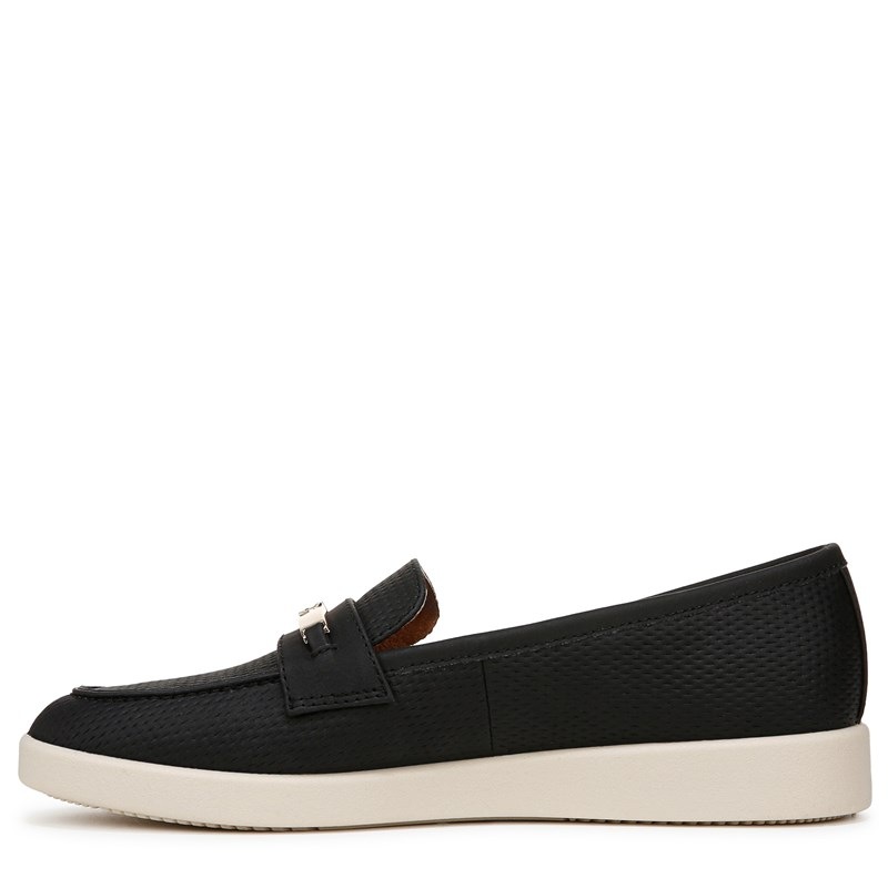 Women's Isla Bit Loafers (Black Faux Nubuck)