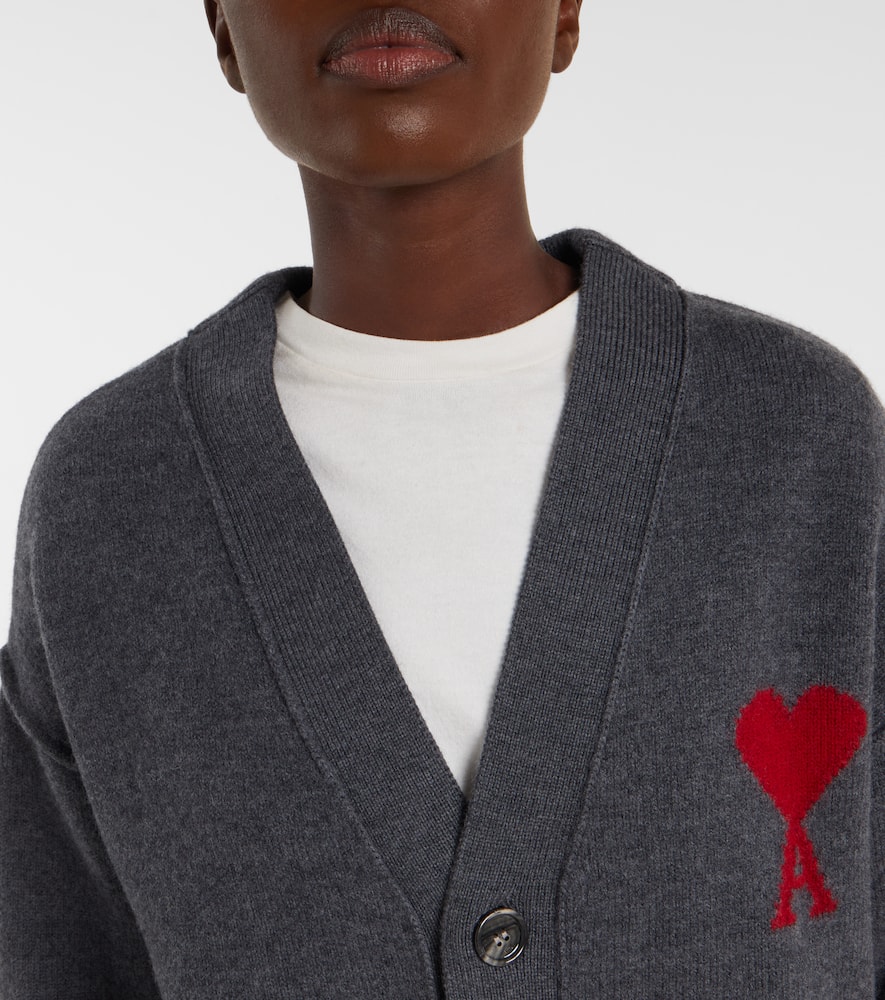 Ami de Caur virgin wool cardigan
