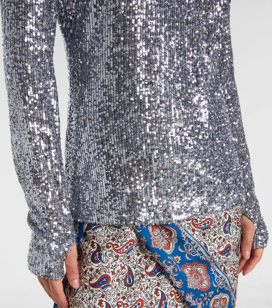 Sequined top