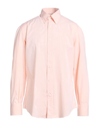 Man Shirt Apricot Size L Cotton