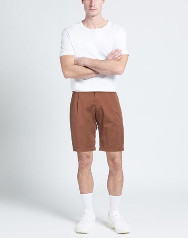 Man Pants Brown Size 30 Cotton, Elastane