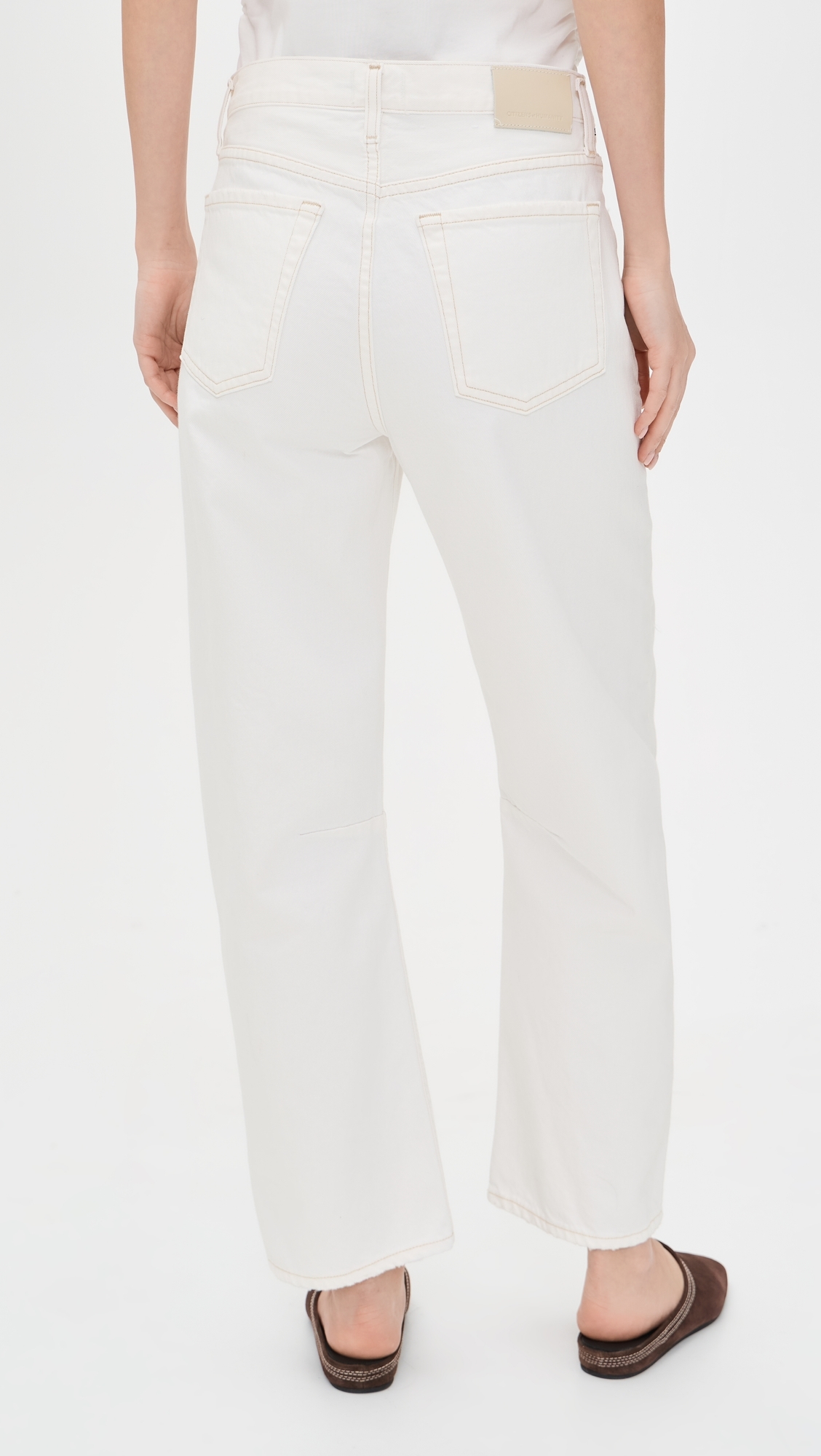 Miro Relaxed Jeans Soft White