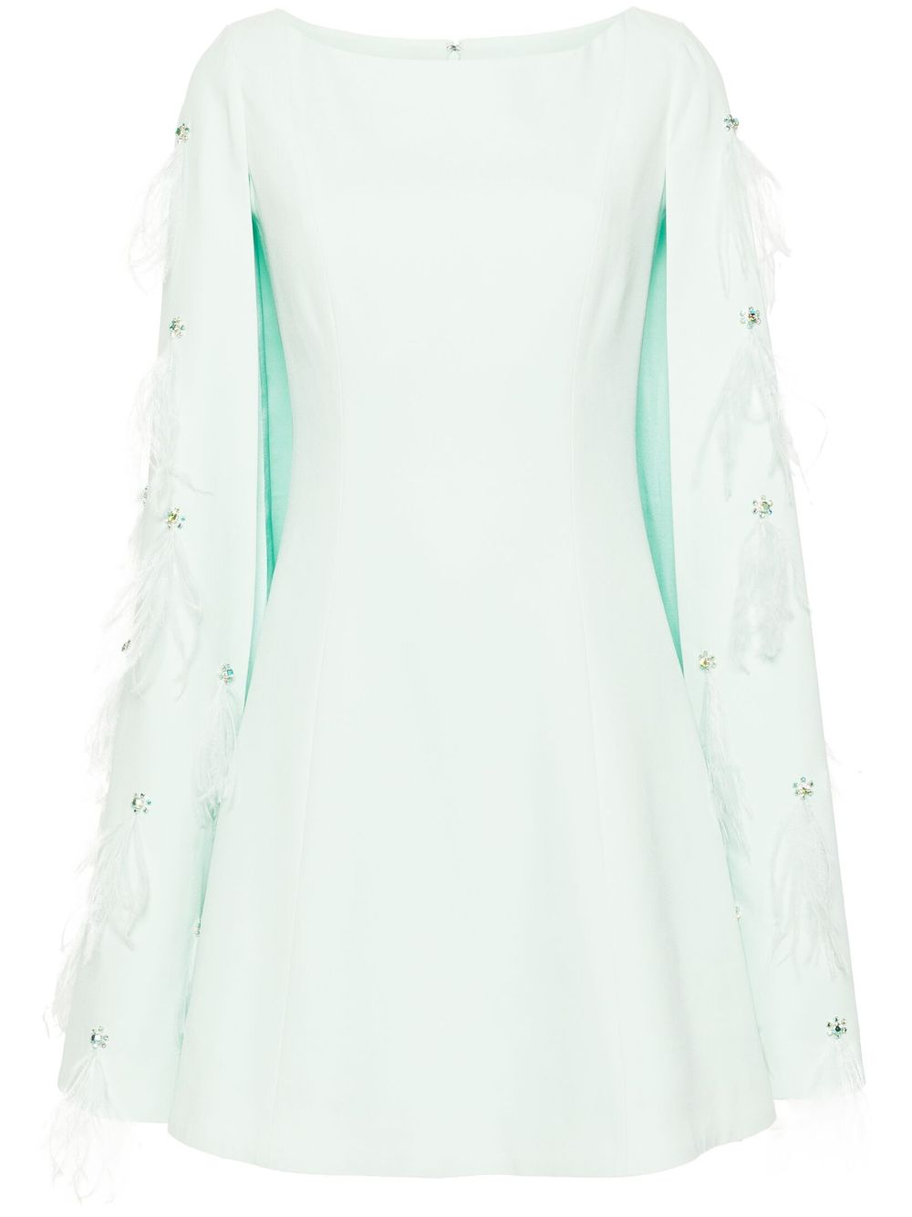 Kaley crepe mini dress - Green