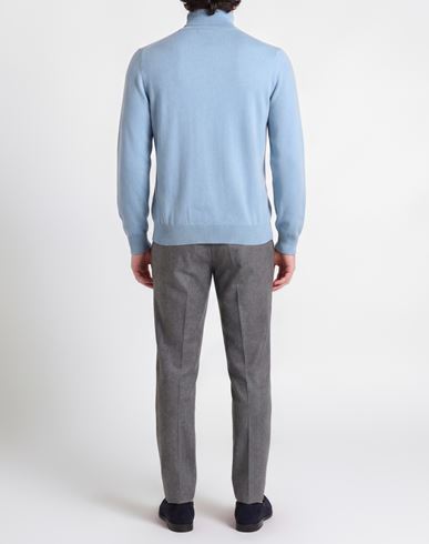 Man Turtleneck Light blue Size 42 Cashmere
