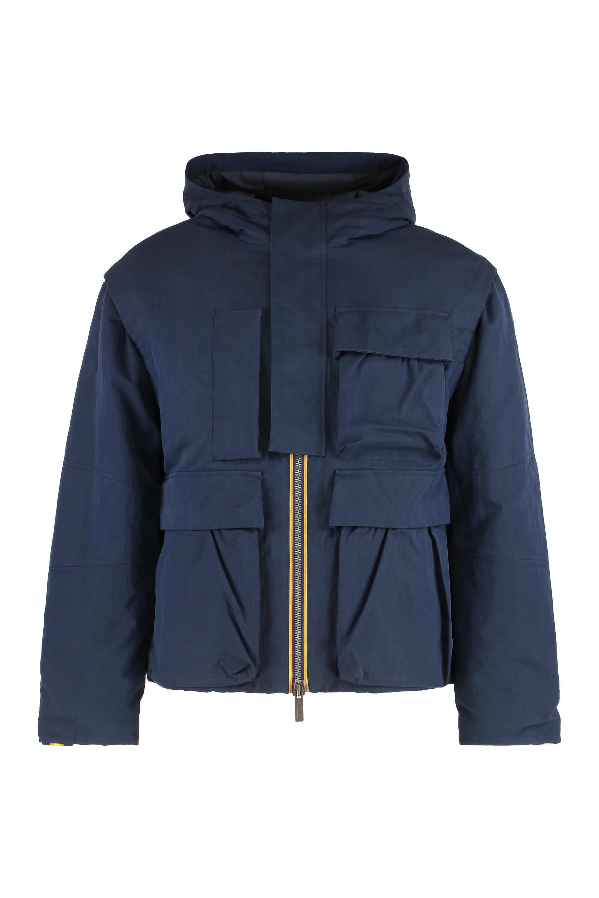 Guillermo Cotton Feel Men's Short Cotton Parka with PrimaLoft Padding