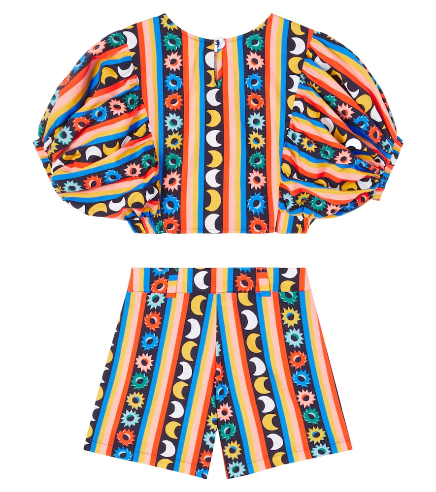 Fábula Listra Radiante top and shorts set