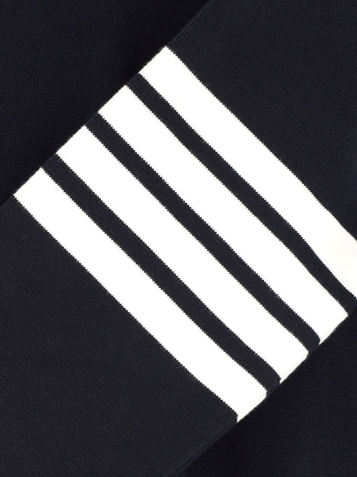 Cotton Sweater "4 Bar"