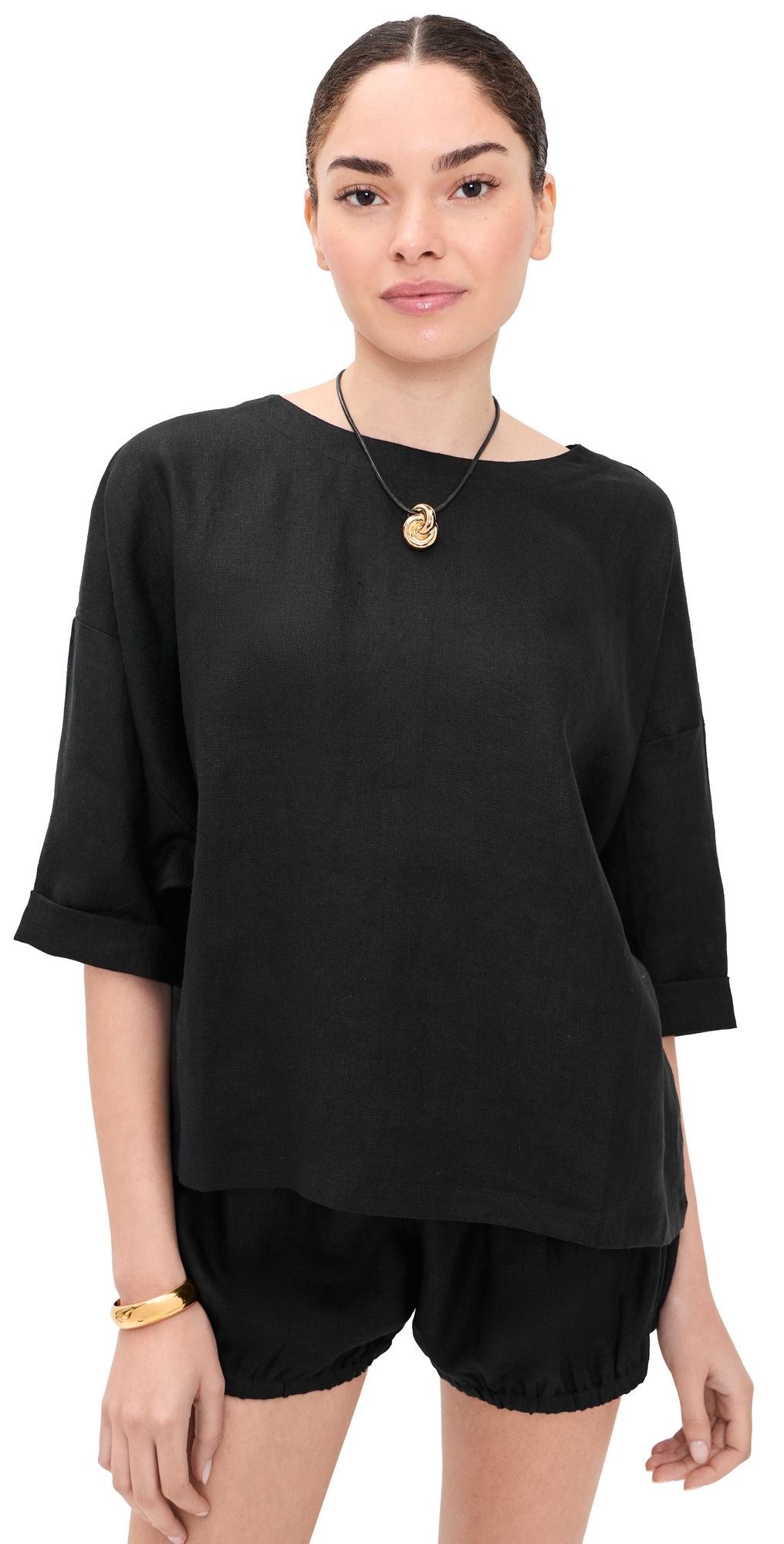Saria Top Black