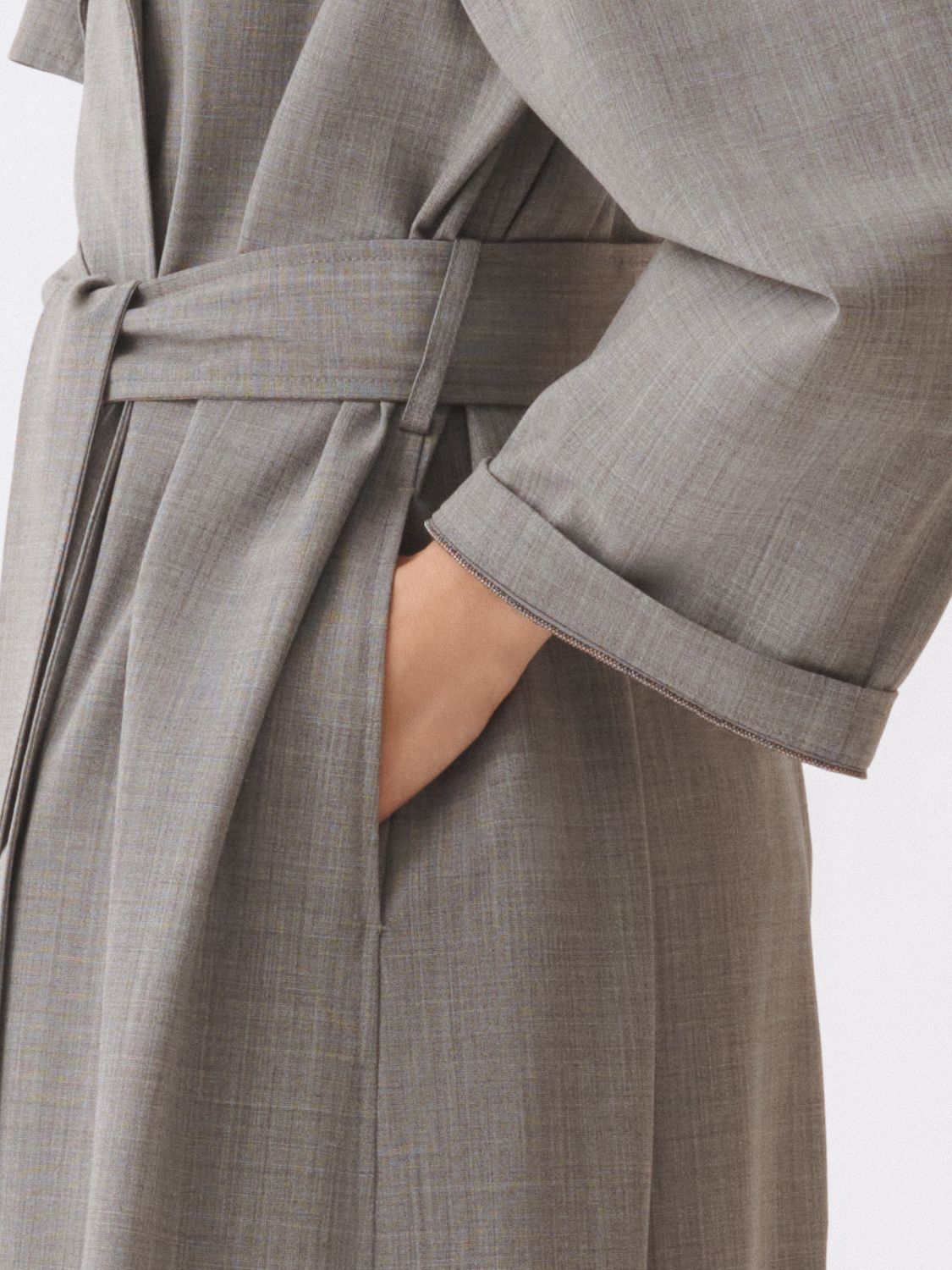 Coat Woman color Grey