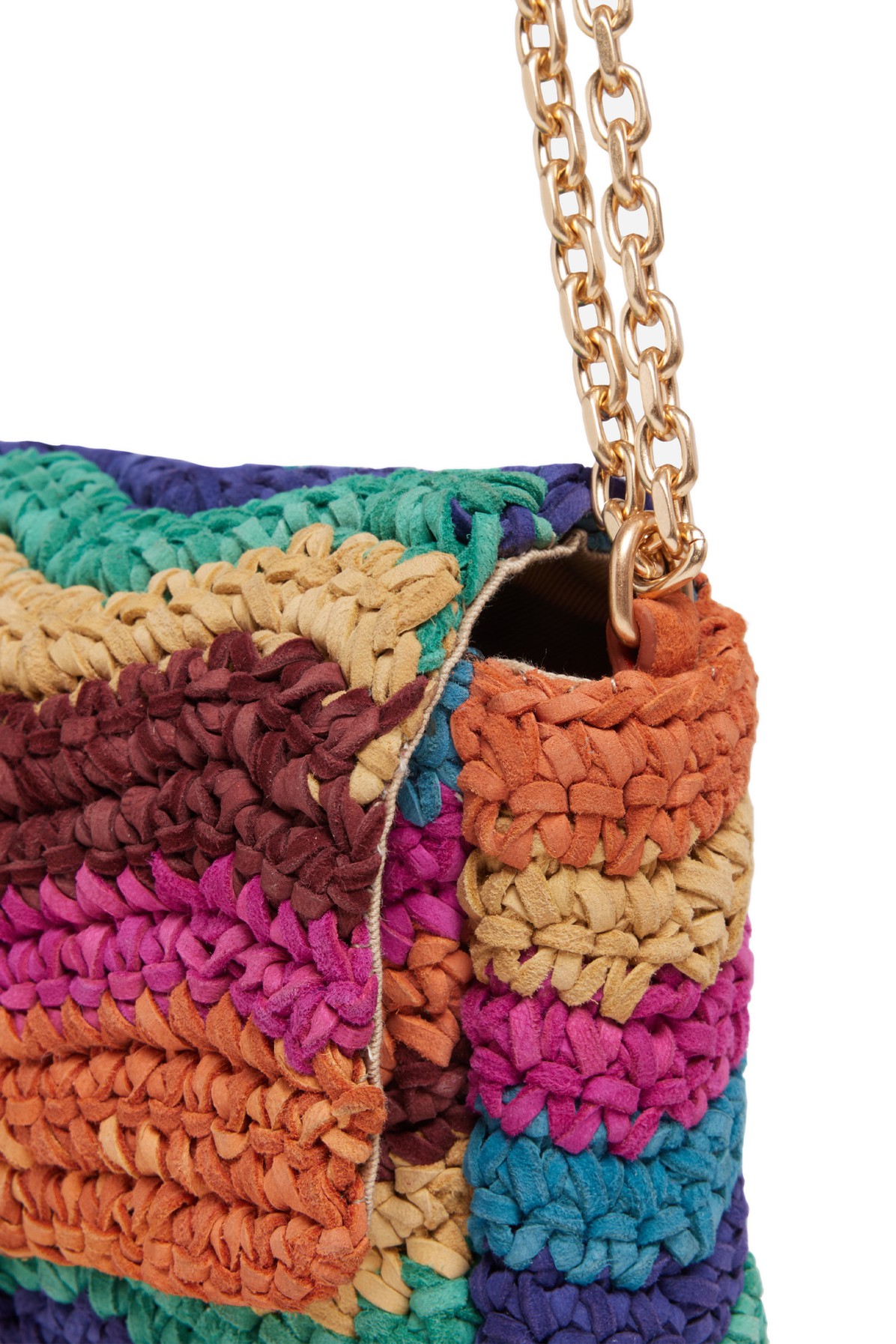 Leather Small Moon Bag