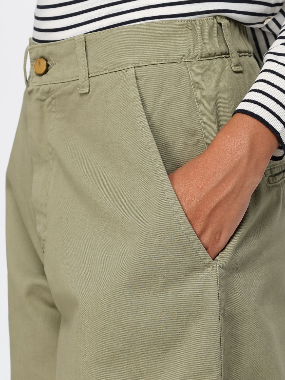 Jeans Woman color Green