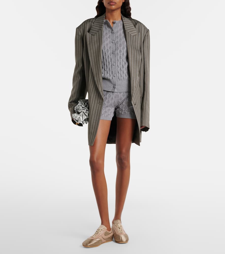 Wool cardigan