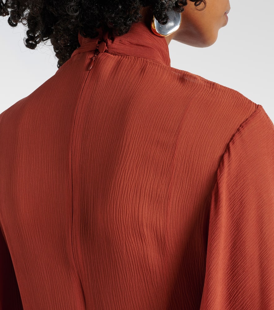 Lanzarote silk chiffon kaftan
