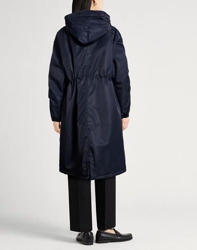 Woman Coat Navy Size S Polyamide