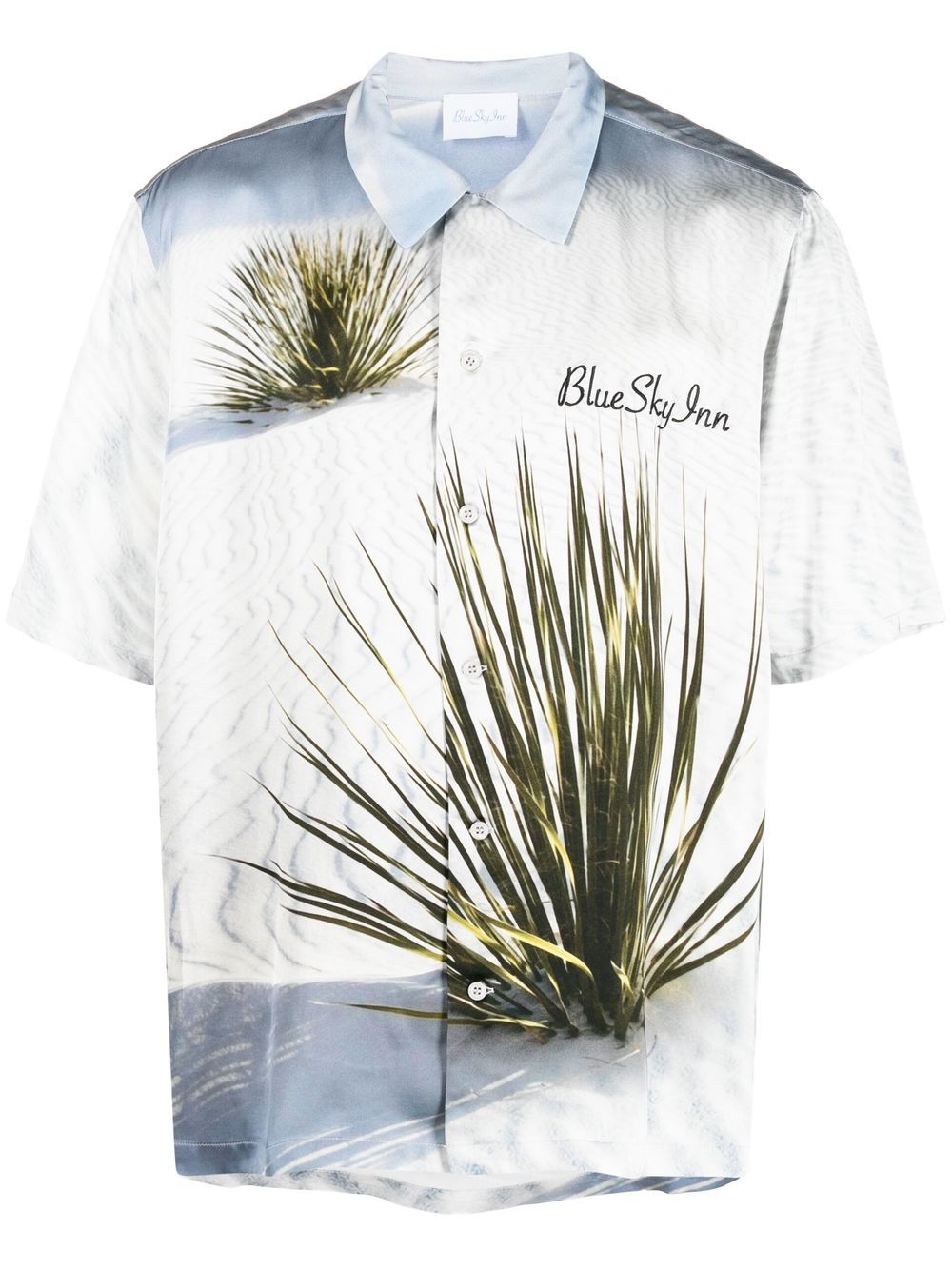 Logo-embroidered shirt