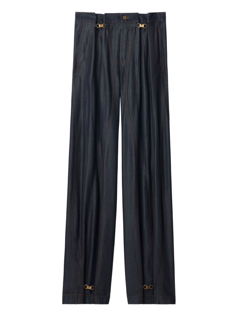 Panelled jeans - Blue
