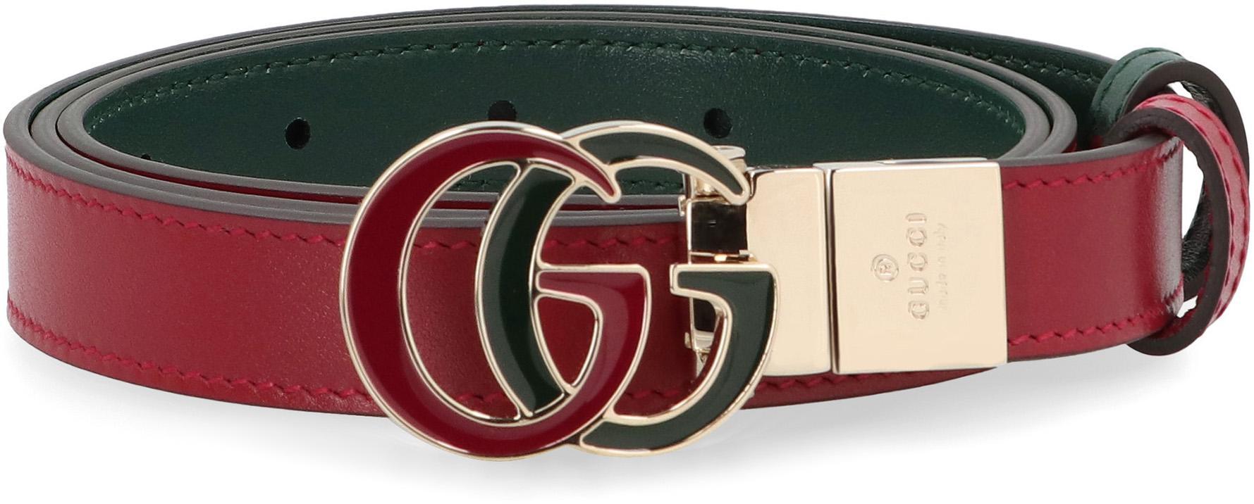 Gg Marmont Reversible Leather Belt