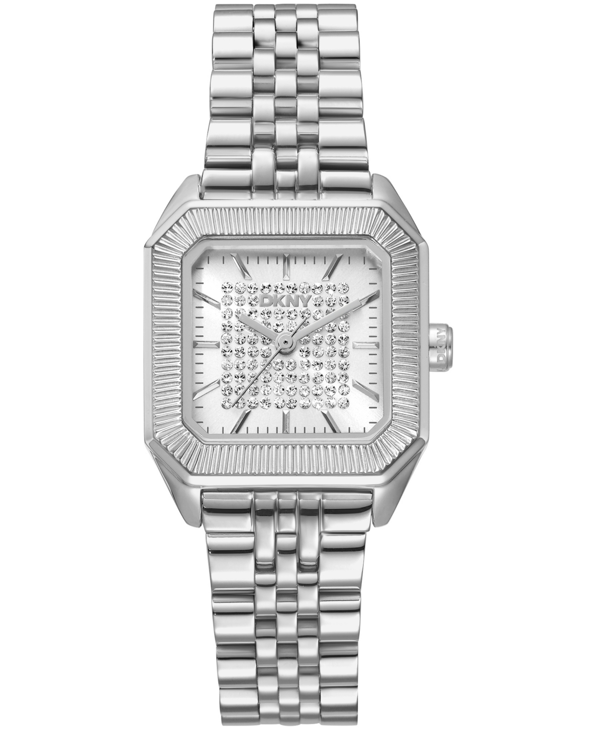 Women's Signature Shape Quartz Stainless Steel Bracelet Watch 27x34mm - Silver